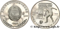 COREA DEL NORTE 500 Won Proof Coupe du Monde de football 1998 à Paris 1995