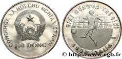 VIETNAM 100 Dong Proof Coupe du Monde de football Italie 1990 1989