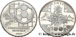 SUISSE 20 Francs Proof Centenaire de la FIFA 2004 Berne - B FDC