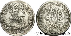 HONGRIE - ROYAUME DE HONGRIE - LÉOPOLD Ier 15 Kreuzer 1680 Kremnitz