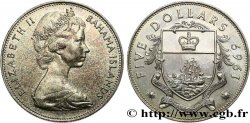 BAHAMAS 5 Dollars Elisabeth II 1969
