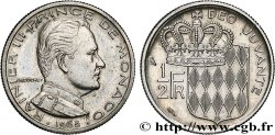 MONACO 1/2 Franc Rainier III 1965 Paris