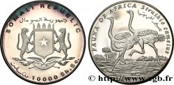 SOMALIA 1000 Shillings Proof autruche 1998