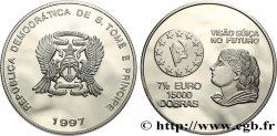 SAO TOME AND PRINCIPE 15000 Dobras - 7 1/2  Euro Proof 1997 