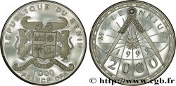 BÉNIN 1000 Francs CFA Proof Millenium 1999 