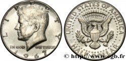 ÉTATS-UNIS D AMÉRIQUE 1/2 Dollar Kennedy 1967 Philadelphie