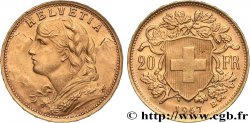 ORO, PALLADIO E PLATINO: INVESTIMENTI 20 Francs or Vreneli 1947 Berne
