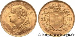 SWITZERLAND 20 Francs or Vreneli 1935 Berne