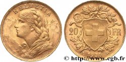 ORO, PALLADIO E PLATINO: INVESTIMENTI 20 Francs or Vreneli 1935 Berne