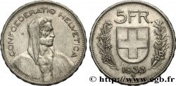 SUISSE 5 Francs Berger des alpes 1933 Berne