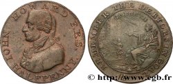 ROYAUME-UNI (TOKENS) 1/2 Penny (Somersetshire) John Howard n.d. 