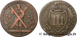 BRITISH TOKENS OR JETTONS 1/2 Penny Edimbourg (Lothian, Écosse) 1790 