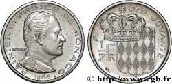 MONACO 1/2 Franc Rainier III 1965 Paris