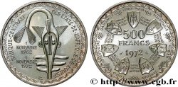 ÉTATS DE L AFRIQUE DE L OUEST (BCEAO) 500 Francs BCEAO 1972 Paris