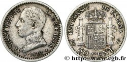 ESPAGNE 50 Centimos Alphonse XIII 1910 Madrid TTB