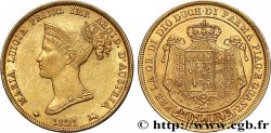 ITALIEN - HERZOGTUM PARMA PIACENZA UND GUASTALLA - MARIE-LOUISE VON ÖSTERREICH 40 Lire 1821 Milan VZ/fST