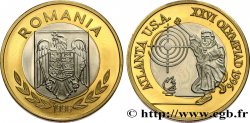 RUMÄNIEN Piéfort 100 Lei Proof Jeux Olympiques d’Atlanta - tir de précision 1996  fST