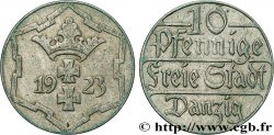 LIBERA CITTA DI DANZICA 10 Pfennig 1923