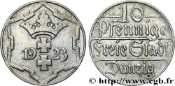 LIBERA CITTA DI DANZICA 10 Pfennig 1923
