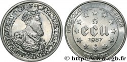 BELGIO 5 Ecu Charles Quint 1987