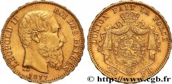 ORO, PALLADIO E PLATINO: INVESTIMENTI 20 Francs Léopold II 1877 Bruxelles