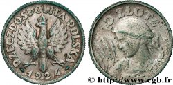 POLONIA 2 Zlote 1924 Paris