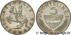 AUSTRIA 5 Schilling 1961