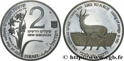 ISRAELE 2 New Sheqalim Proof 1992