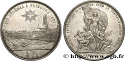 SUISSE 5 Francs, monnaie de Tir, Fribourg 1881