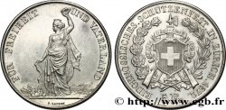 SUISSE - CONFÉDÉRATION HELVÉTIQUE 5 Franken, concours de tir de Zurich 1872 