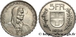 SVIZZERA  5 Francs berger 1925 Berne