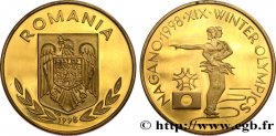 RUMANIA 100 Lei Proof Jeux Olympiques d’hiver de Nagano - Patinage artistique 1998