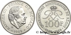 MONACO 100 Francs Rainier III 40e anniversaire de règne 1989 Paris