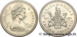 CANADA 1 Dollar Proof centenaire de l’intégration de la Colombie Britannique 1971