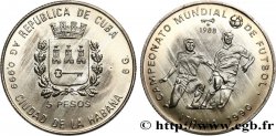 CUBA 5 Pesos Coupe du Monde de football Italie 1990 1988 La Havane