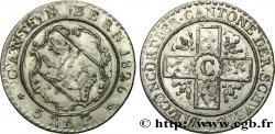 SWITZERLAND - CANTON OF BERN 1/2 Batzen (5 Rappen) 1826 Berne