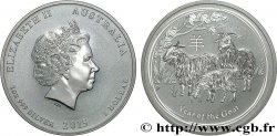 AUSTRALIA 1 Dollar Proof année de la chèvre 2015 Perth