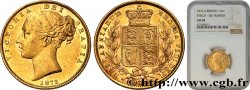 GRANDE BRETAGNE - VICTORIA 1 Souverain 1872 Londres SUP58 NGC