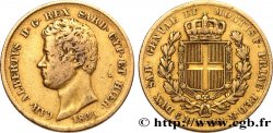 ITALIE - ROYAUME DE SARDAIGNE 20 Lire Charles-Albert 1835 Gênes