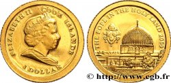 ÎLES COOK  1 Dollar Proof VISITE DU PAPE BENOÎT XVI 2009  FDC