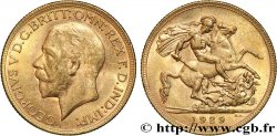 INVESTMENT GOLD 1 Souverain Georges V 1929 Perth