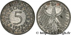 ALLEMAGNE 5 Mark aigle 1957 Stuttgart