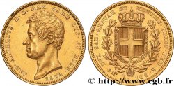 ITALIE - ROYAUME DE SARDAIGNE - CHARLES-ALBERT 100 Lire 1834 Turin TTB+