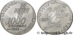 PORTUGAL 1000 Escudos 25e anniversaire du 25 Avril 1999 