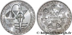 ÉTATS DE L AFRIQUE DE L OUEST (BCEAO) 500 Francs BCEAO 1972 Paris