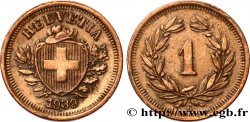 SUISSE 1 Centime (Rappen) Croix Suisse 1939 Berne