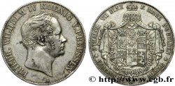ALLEMAGNE - ROYAUME DE PRUSSE - FRÉDÉRIC-GUILLAUME IV Double thaler 1844 Berlin AU
