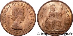 VEREINIGTEN KÖNIGREICH 1 Penny Elisabeth II 1966