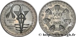 ÉTATS DE L AFRIQUE DE L OUEST (BCEAO) 500 Francs BCEAO 1972 Paris