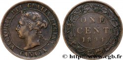 CANADA 1 Cent Victoria 1894